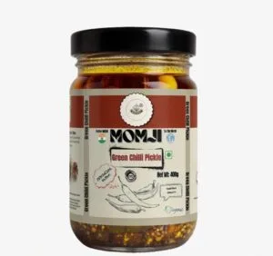 Momji Green Chilli Pickle
